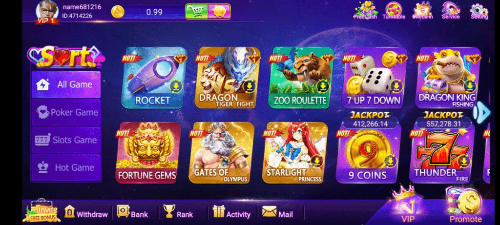 Luck 91 Game
