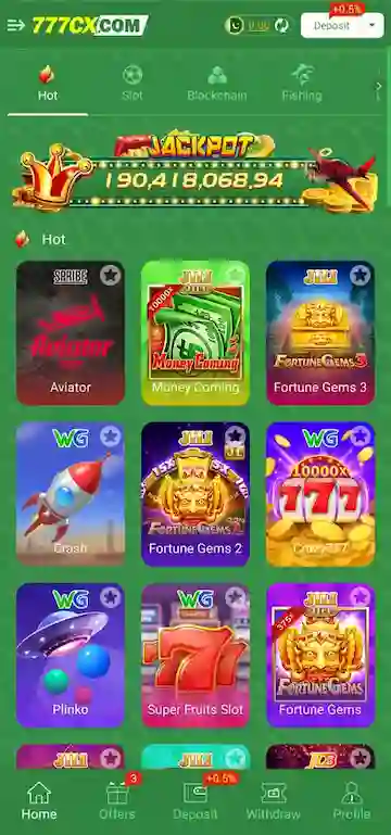777CX Game