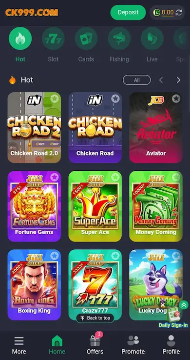 CK999 Game