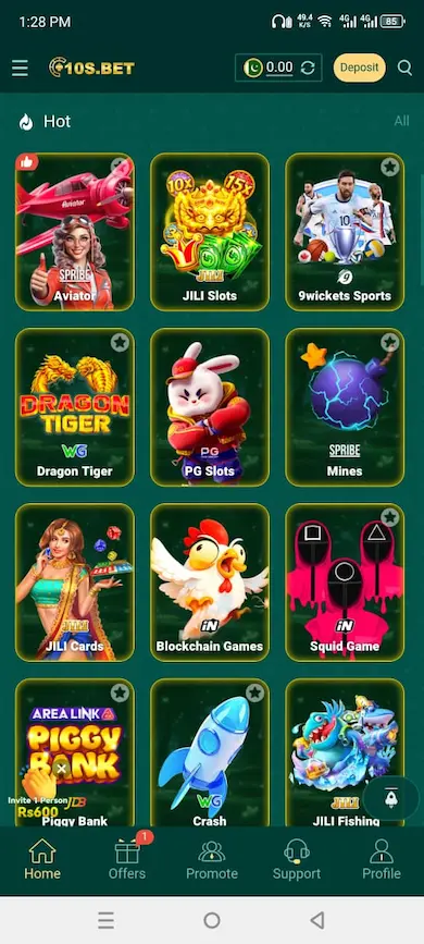 10sBet Game